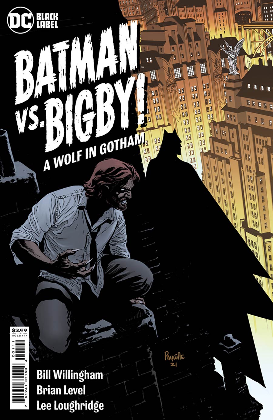 Batman vs Bigby A Wolf In Gotham #1 Cover A Regular Yanick Paquette Cover