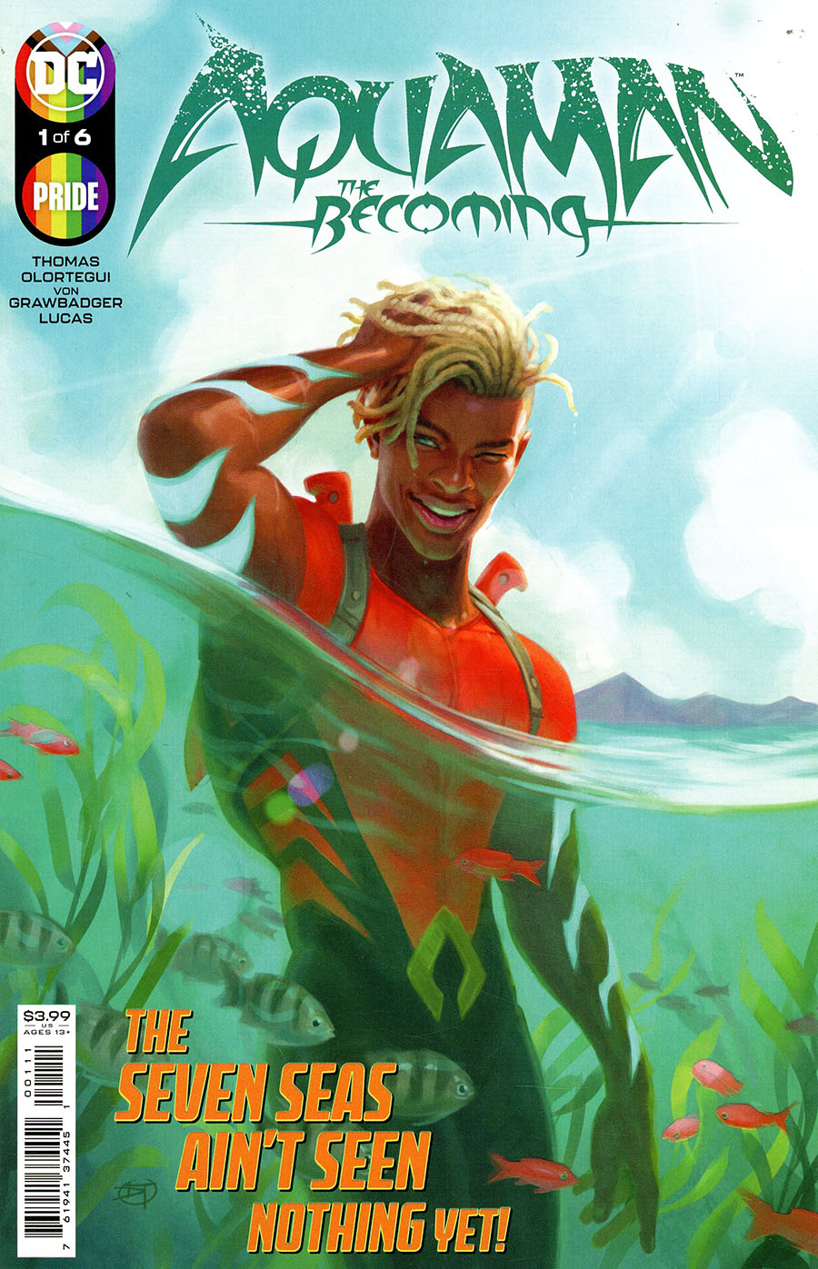 Aquaman The Becoming #1 Cover A Regular David Talaski Cover