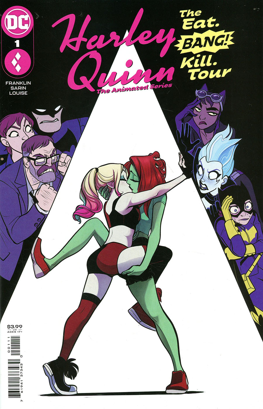 Harley Quinn The Animated Series The Eat Bang Kill Tour #1 Cover A Regular Max Sarin Cover