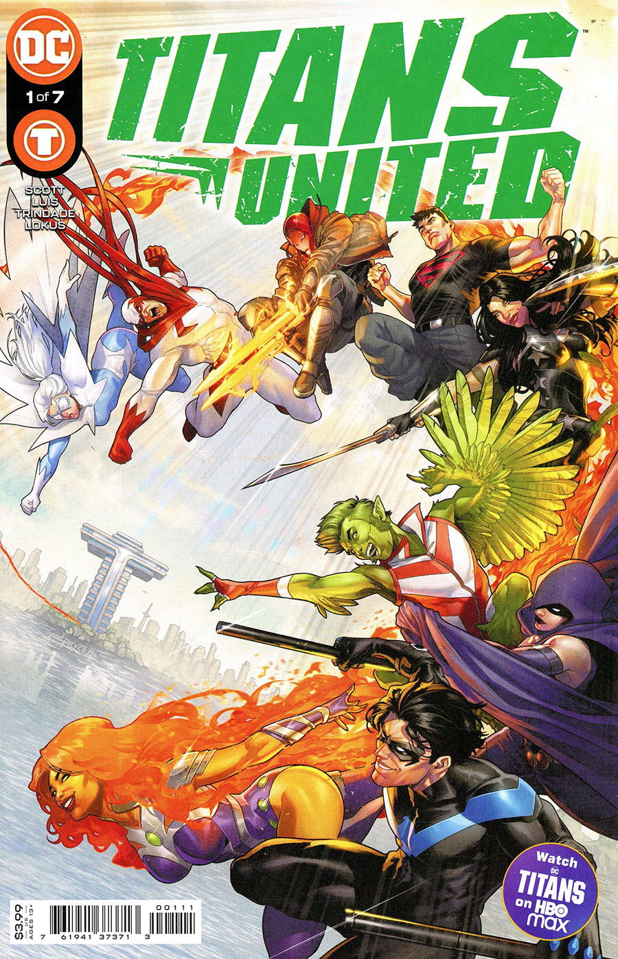 Titans United #1 Cover A Regular Jamal Campbell Cover