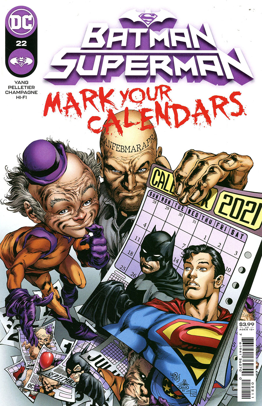Batman Superman Vol 2 #22 Cover A Regular Ivan Reis & Danny Miki Cover
