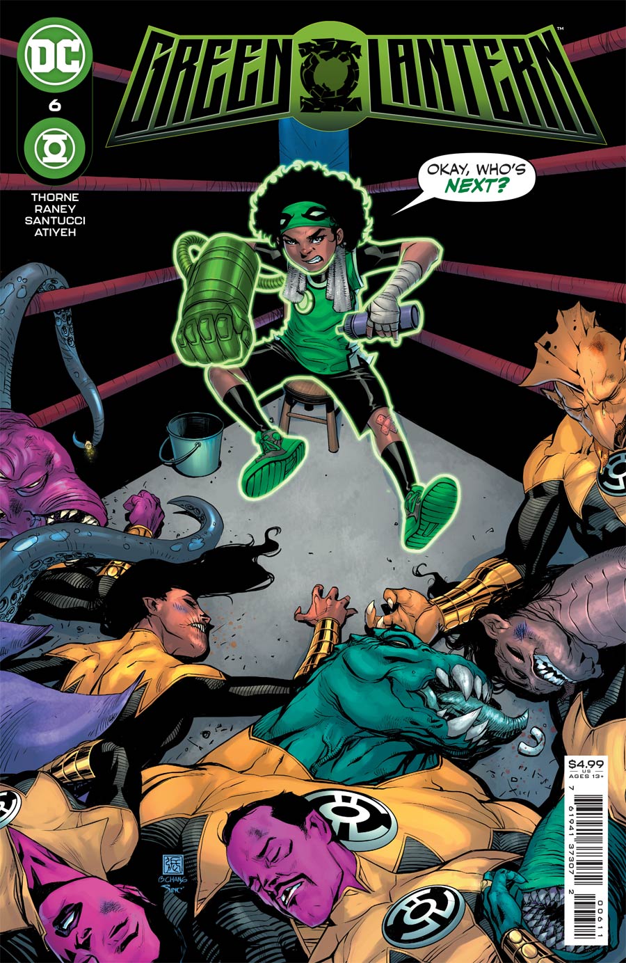 Green Lantern Vol 7 #6 Cover A Regular Bernard Chang Cover