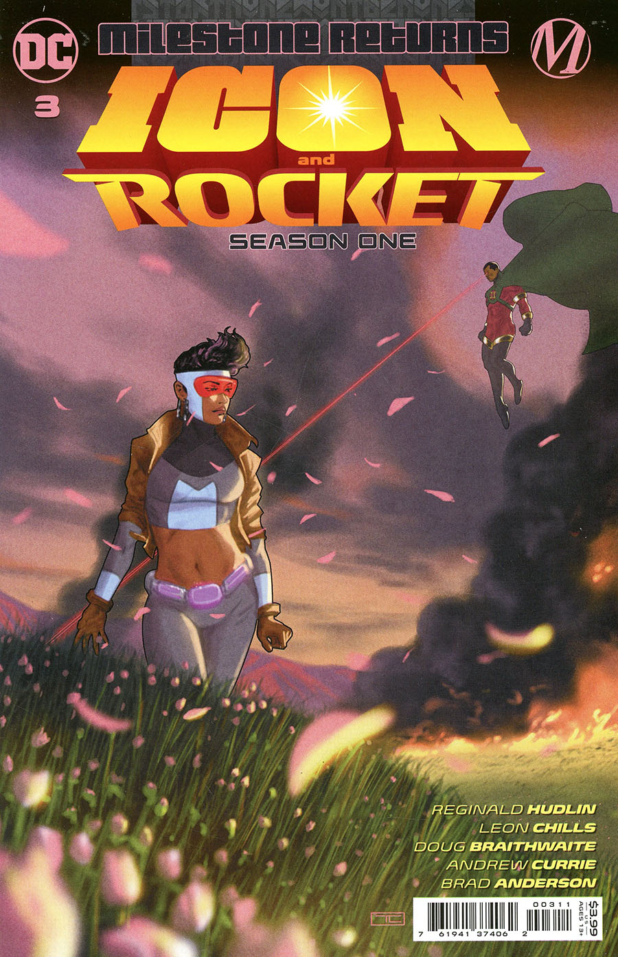 Icon & Rocket Season One #3 Cover A Regular Taurin Clarke Cover