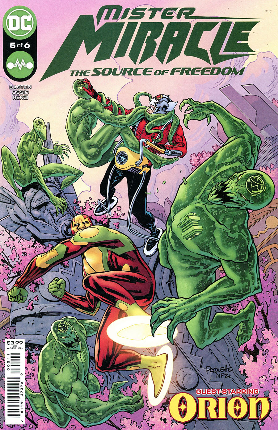Mister Miracle The Source Of Freedom #5 Cover A Regular Yanick Paquette Cover