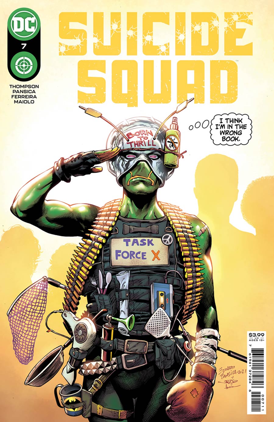 Suicide Squad Vol 6 #7 Cover A Regular Eduardo Pansica Cover