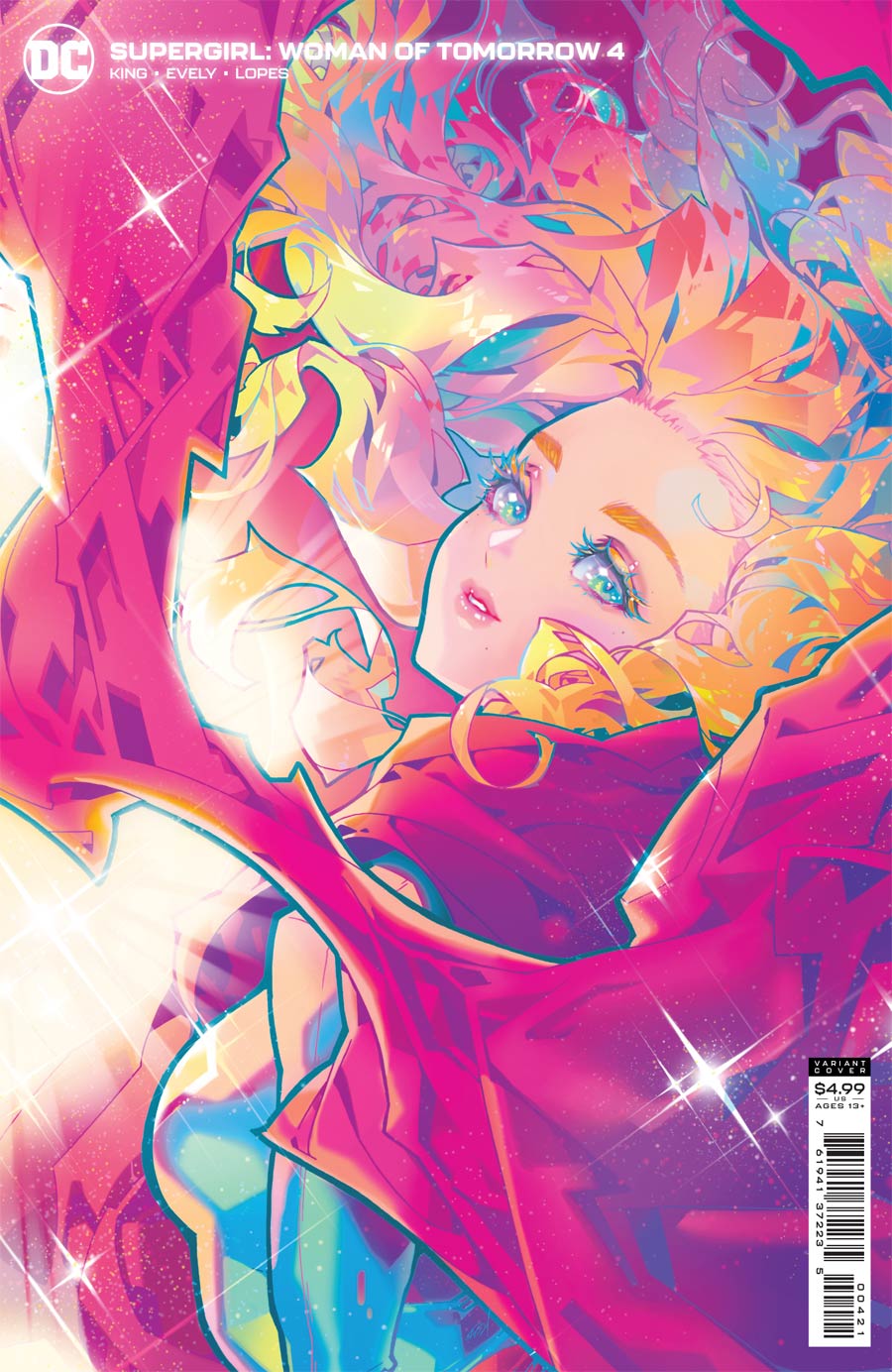 Supergirl Woman Of Tomorrow #4 Cover B Variant Rose Besch Cover