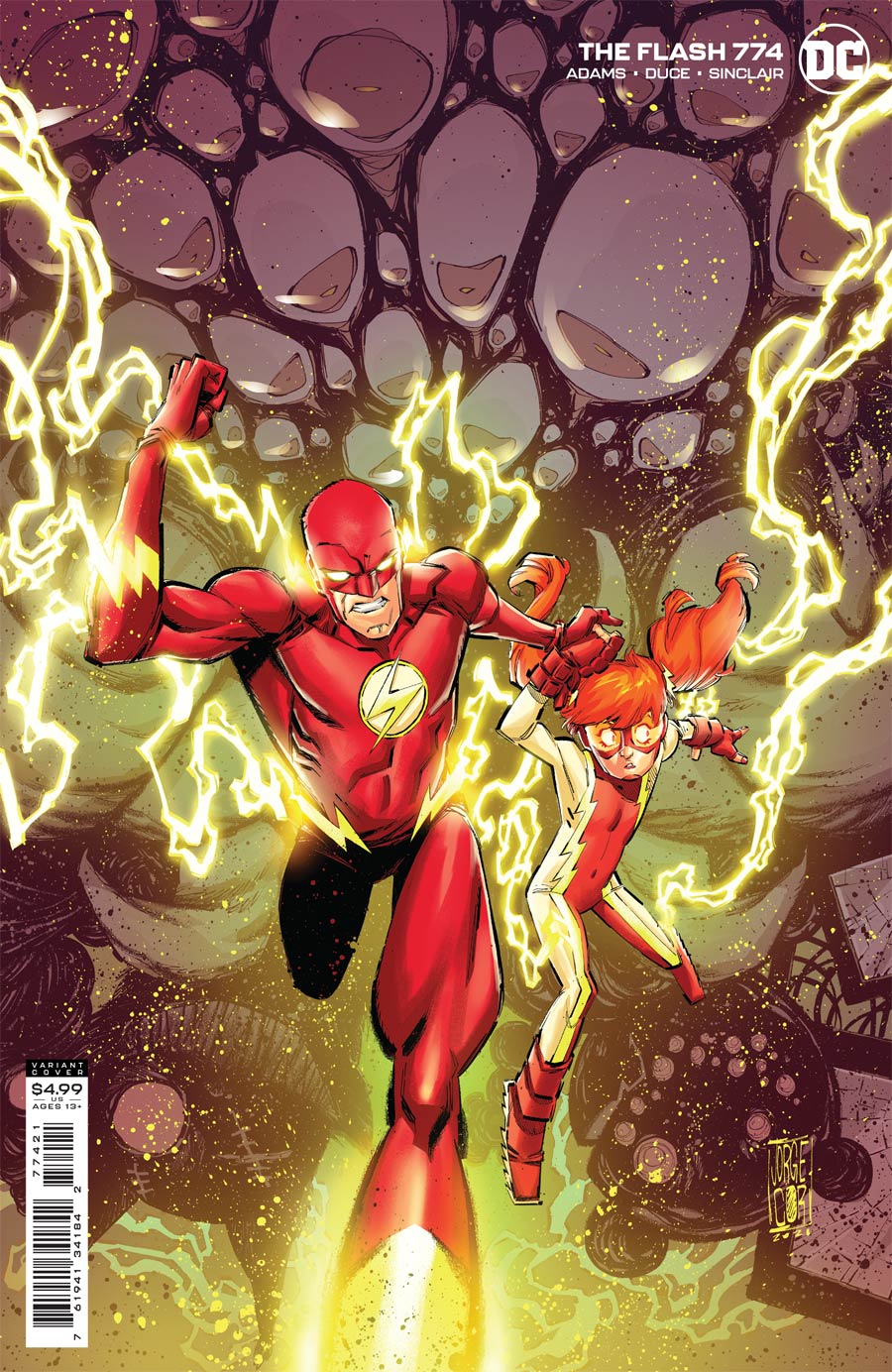 Flash Vol 5 #774 Cover B Variant Jorge Corona Card Stock Cover