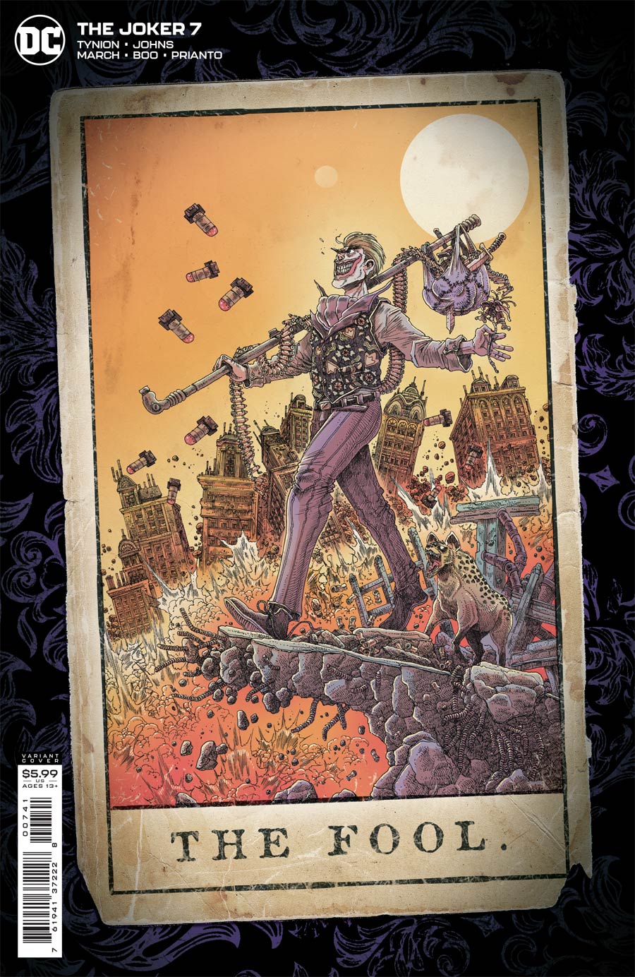 Joker Vol 2 #7 Cover D Incentive James Stokoe Variant Cover