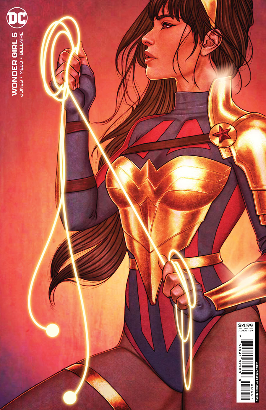 Wonder Girl Vol 2 #5 Cover B Variant Jenny Frison Card Stock Cover