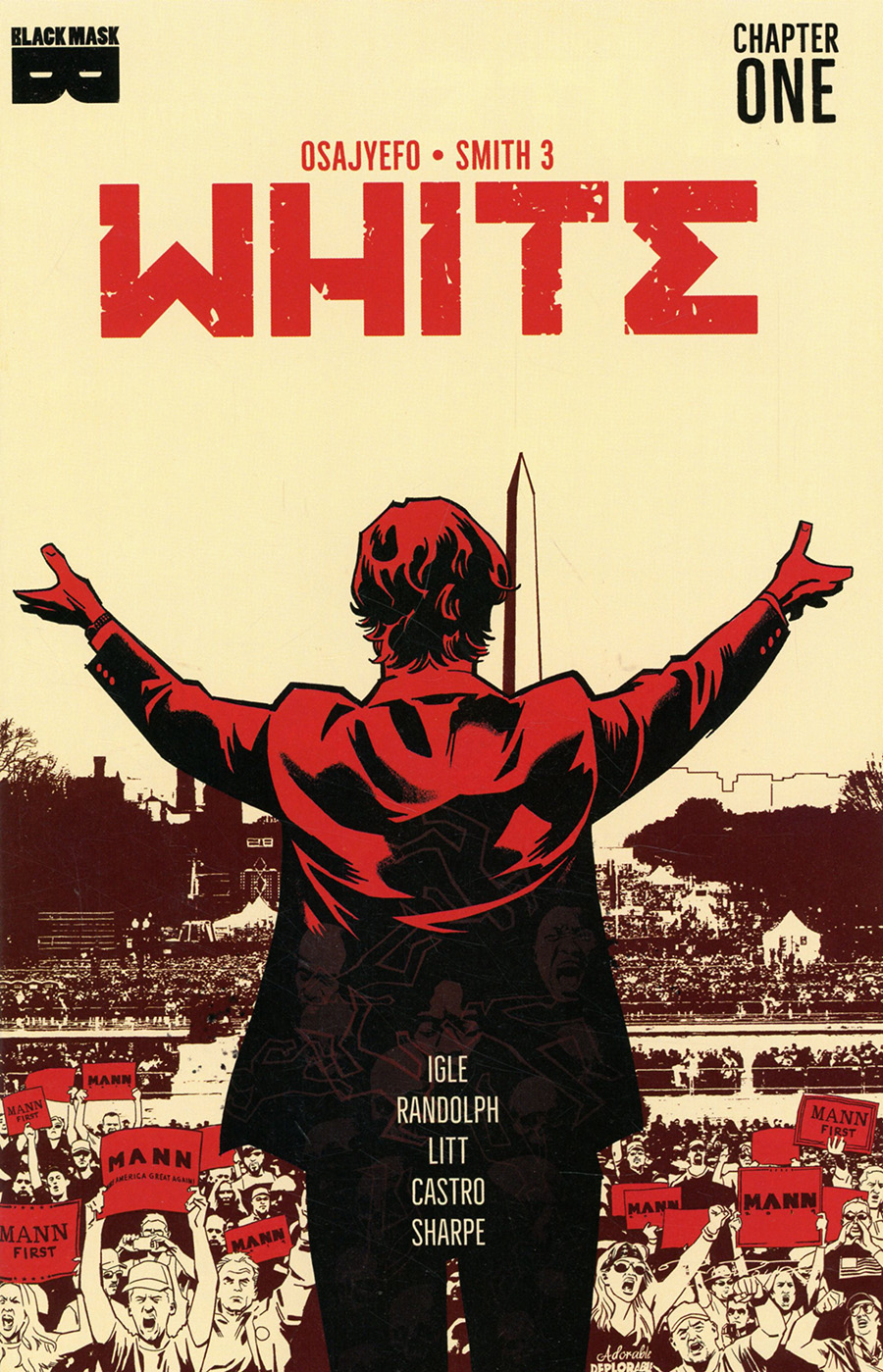 White (Black Mask Comics) #1 Cover B 2nd Ptg (Limit 1 Per Customer)
