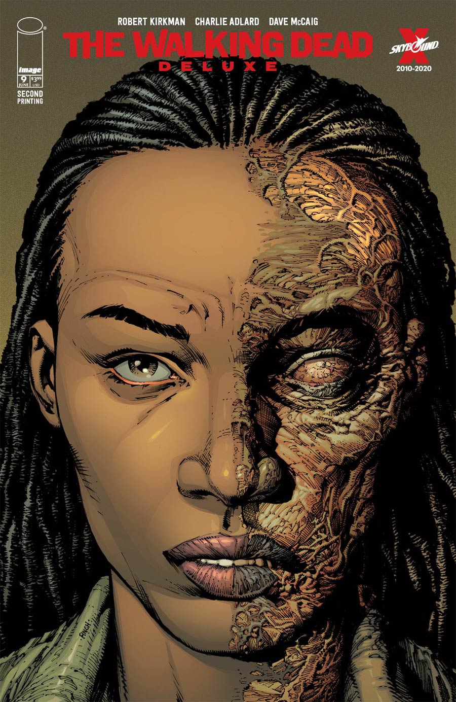 Walking Dead Deluxe #9 Cover D 2nd Ptg David Finch & Dave McCaig Variant Cover