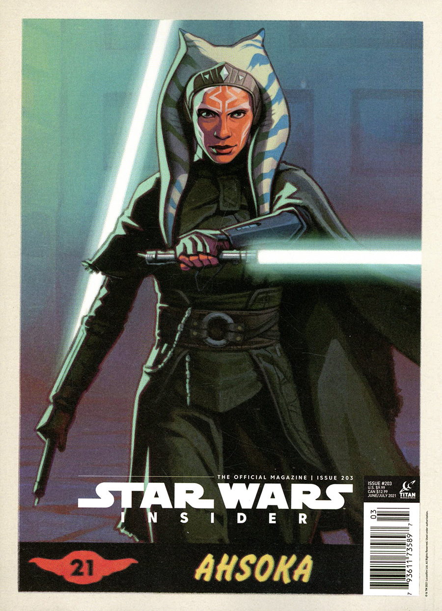 Star Wars Insider #203 June / July 2021 Variant Cover