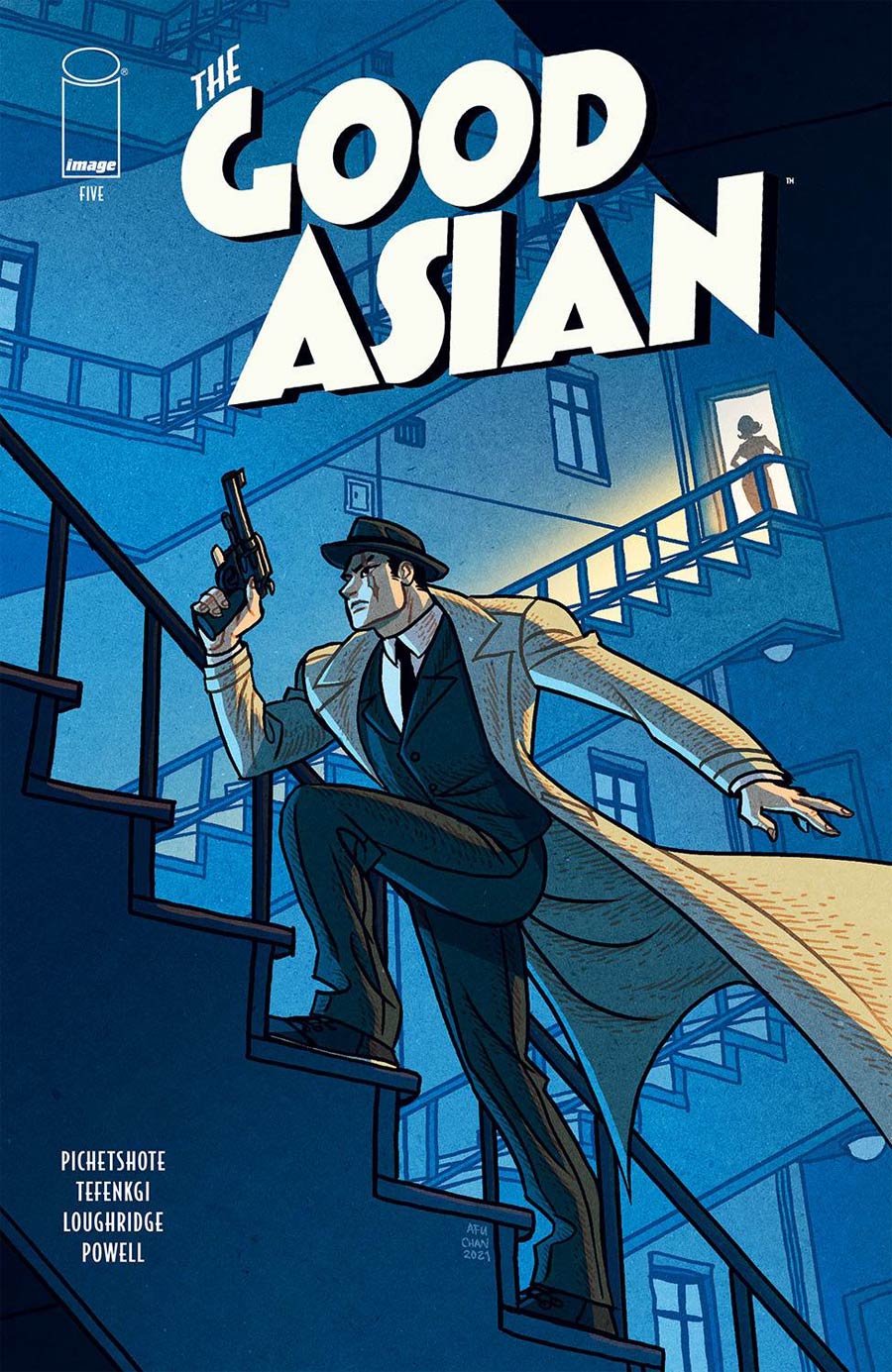 Good Asian #5 Cover B Variant Afu Chan Cover