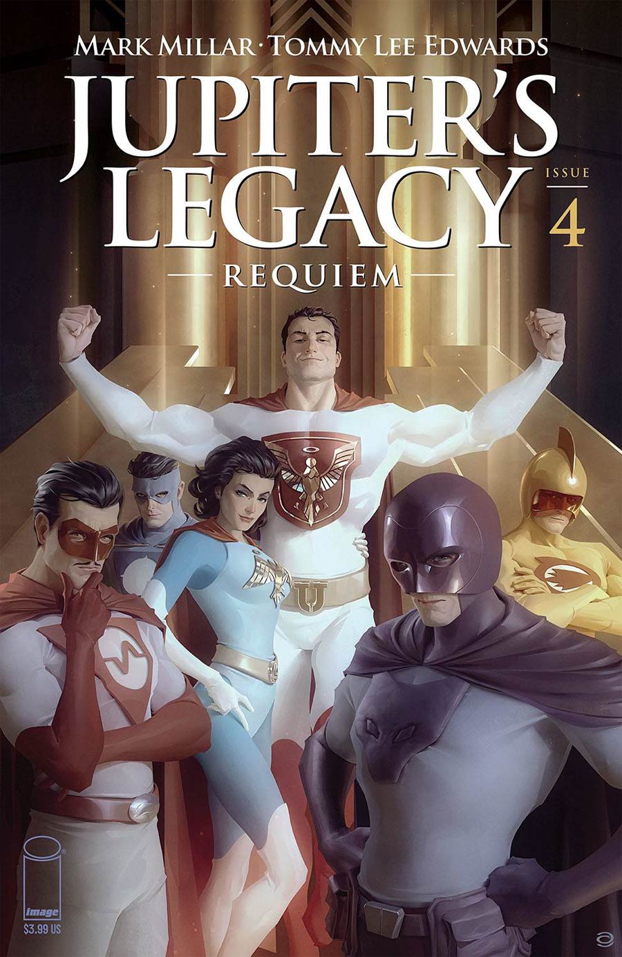 Jupiters Legacy Requiem #4 Cover B Variant Alex Garner Cover