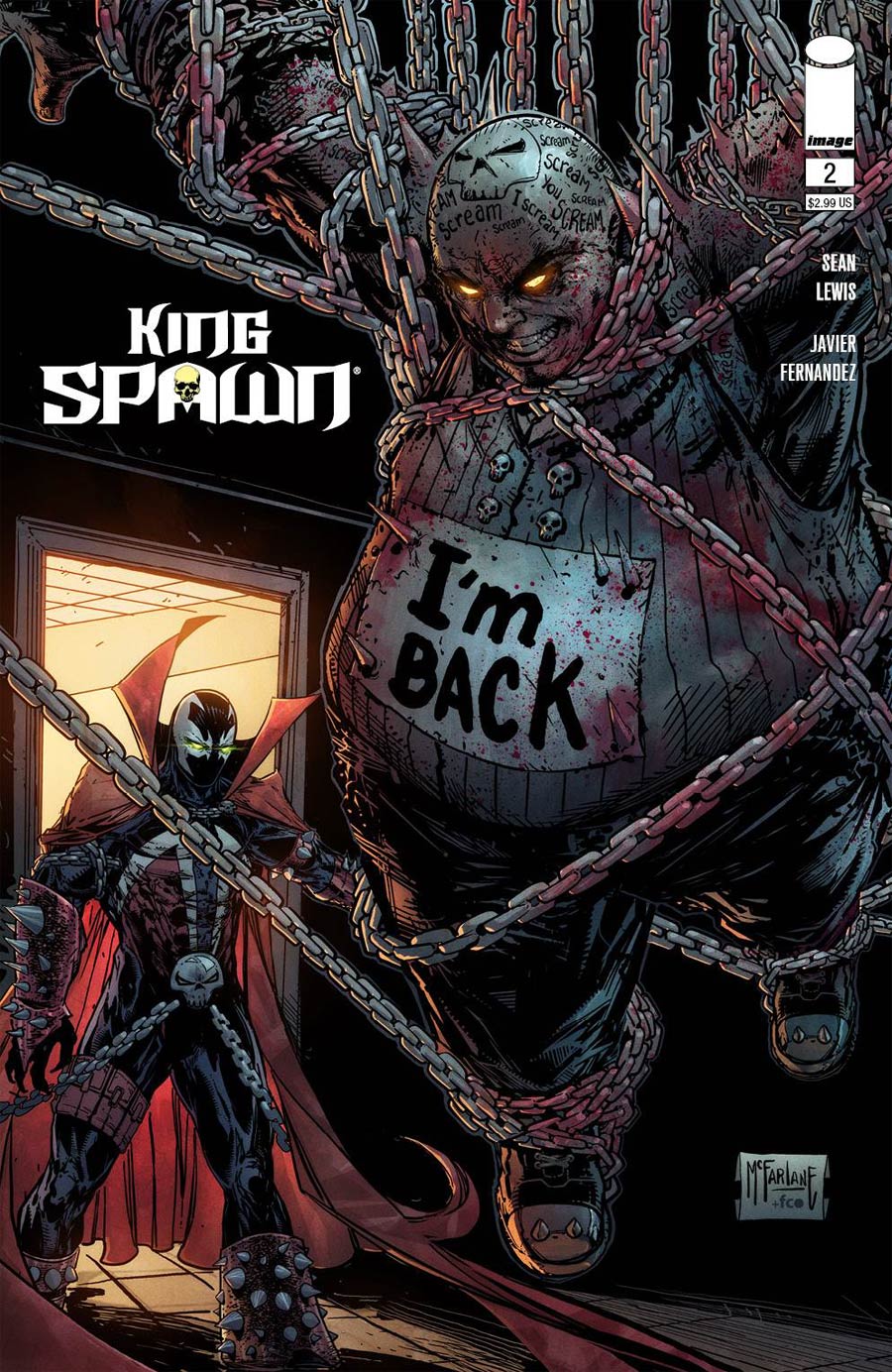 King Spawn #2 Cover B Variant Todd McFarlane Cover (Limit 1 Per Customer)