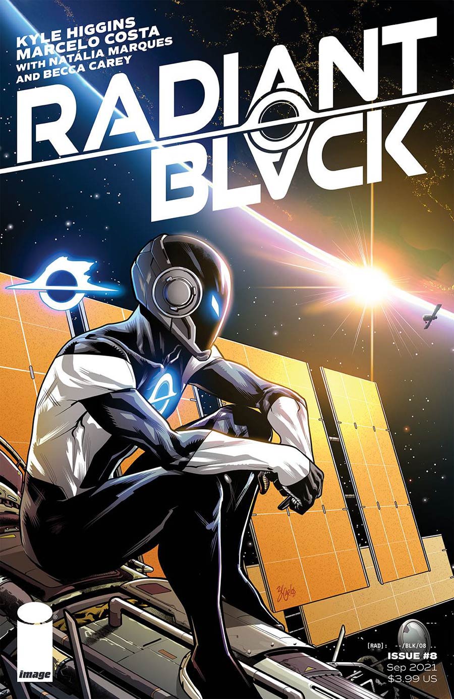 Radiant Black #8 Cover B Variant Jose Carlos Cover