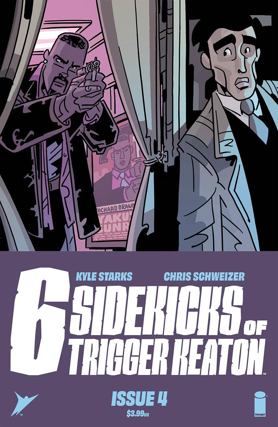 Six Sidekicks Of Trigger Keaton #4 Cover A Regular Chris Schweizer Cover