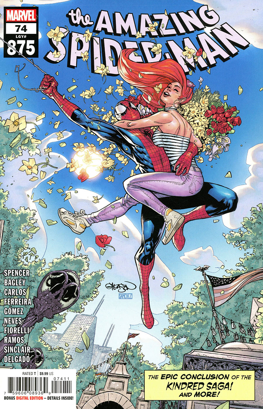 Amazing Spider-Man Vol 5 #74 Cover A Regular Patrick Gleason Cover (#875)