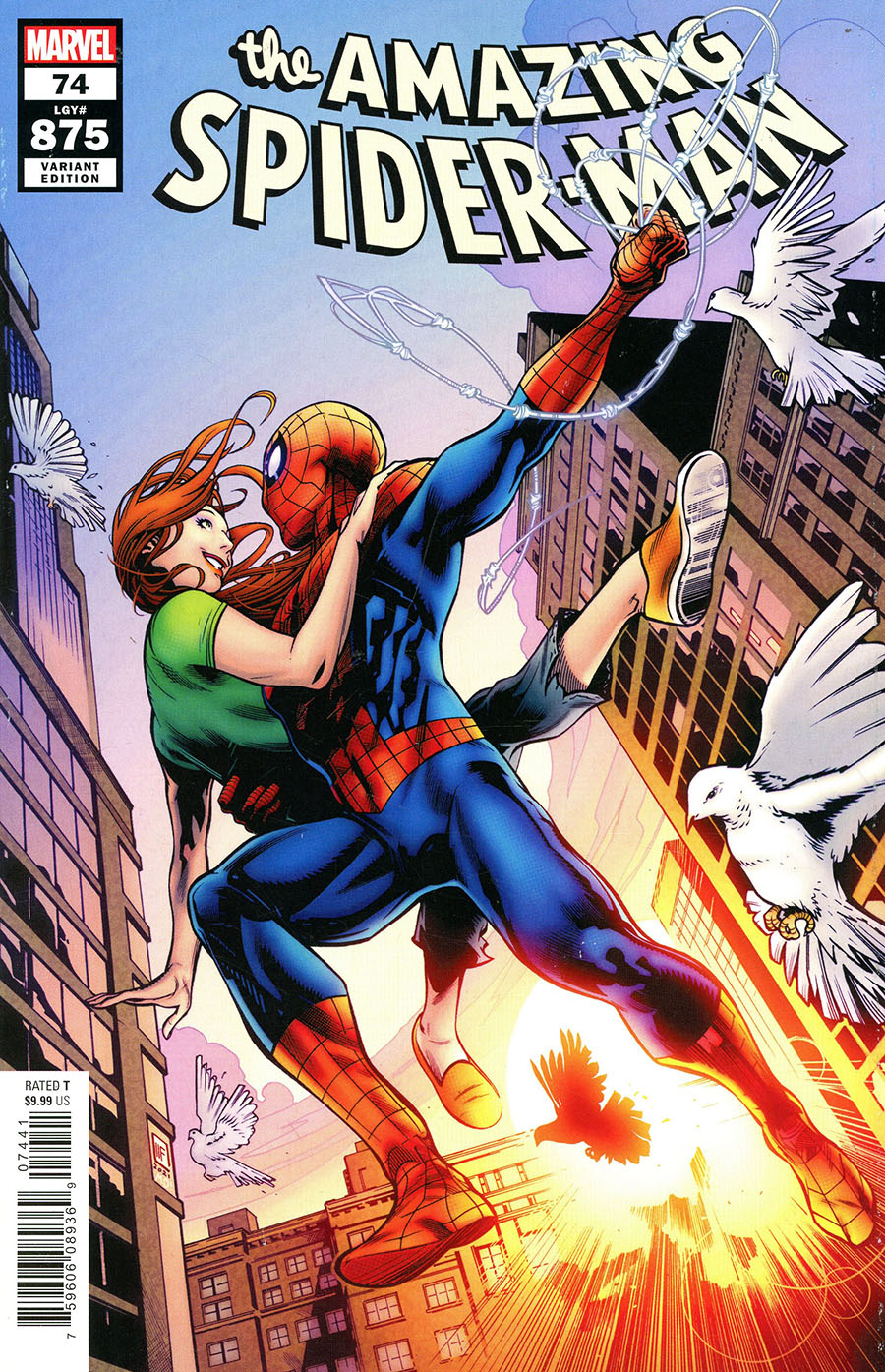 Amazing Spider-Man Vol 5 #74 Cover C Variant Marcelo Ferreira Cover (#875)