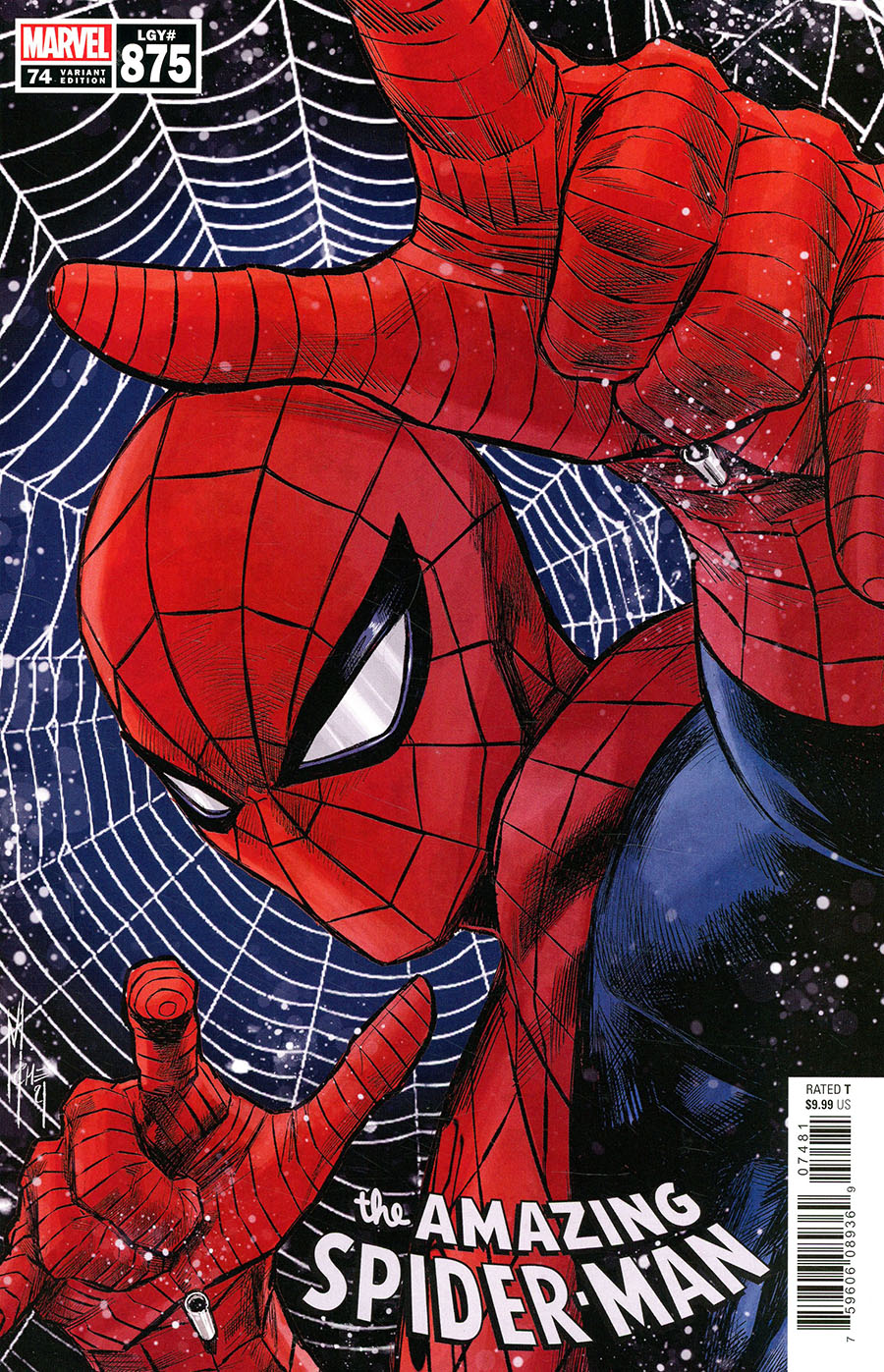 Amazing Spider-Man Vol 5 #74 Cover F Variant Marco Checchetto Cover (#875)