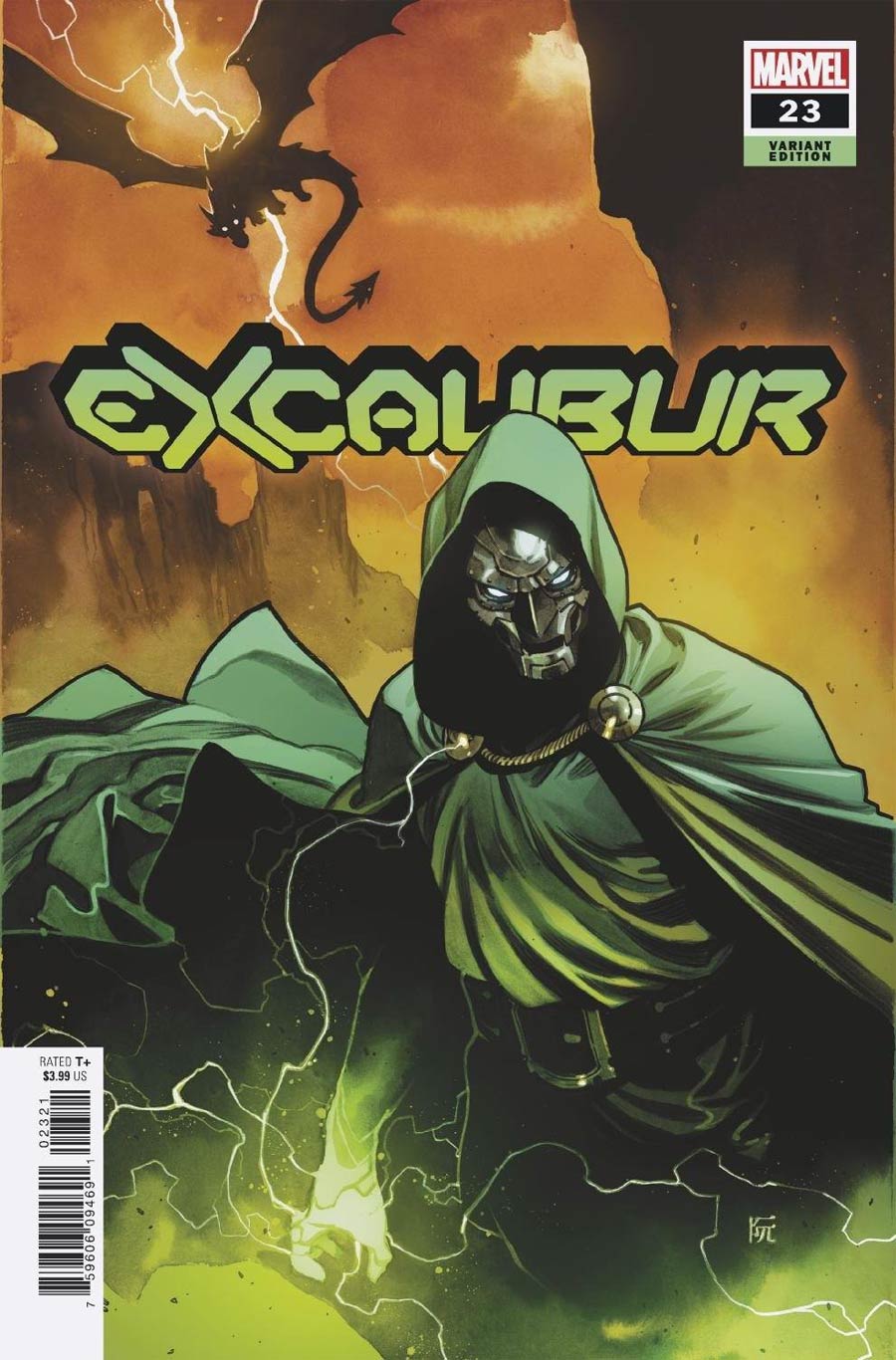 Excalibur Vol 4 #23 Cover B Variant Dike Ruan Cover