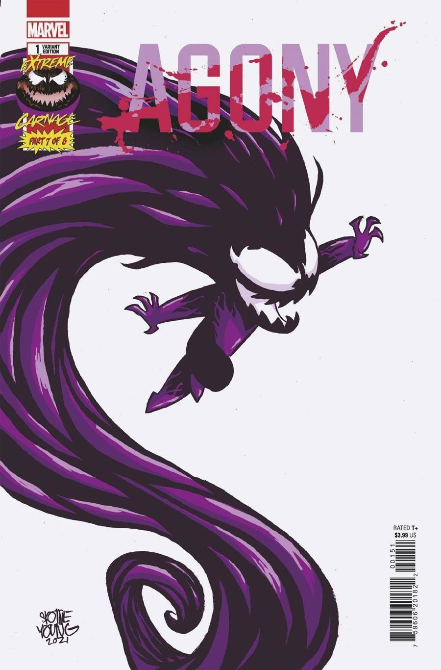 Extreme Carnage Agony #1 (One Shot) Cover C Variant Skottie Young Cover