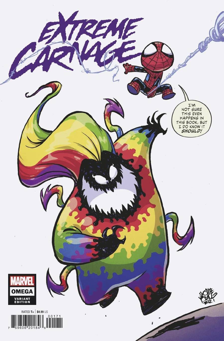 Extreme Carnage Omega #1 (One Shot) Cover C Variant Skottie Young Cover