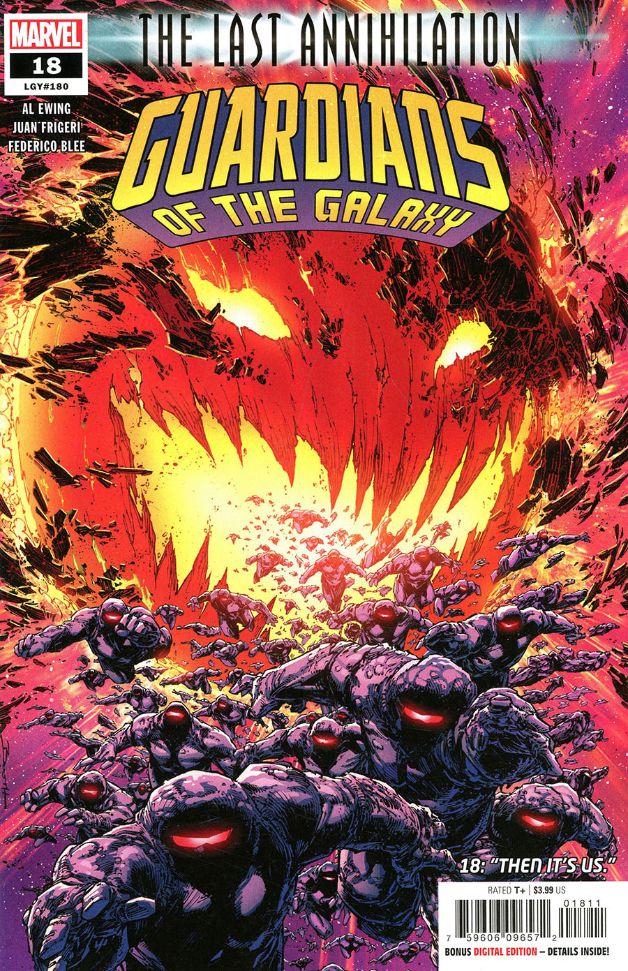 Guardians Of The Galaxy Vol 6 #18 Cover A Regular Brett Booth Cover (Last Annihilation Tie-In)