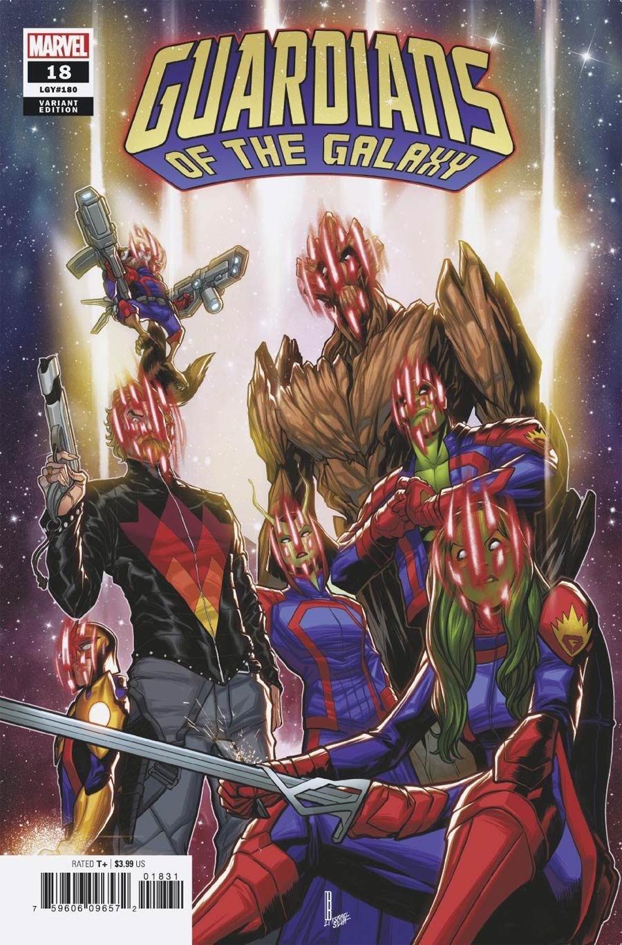 Guardians Of The Galaxy Vol 6 #18 Cover C Variant David Baldeon Cover (Last Annihilation Tie-In)