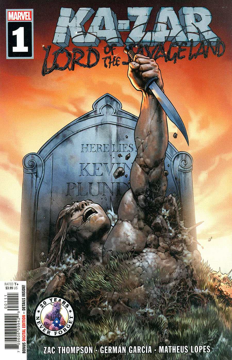 Ka-Zar Lord Of The Savage Land #1 Cover A Regular Jesus Saiz Cover
