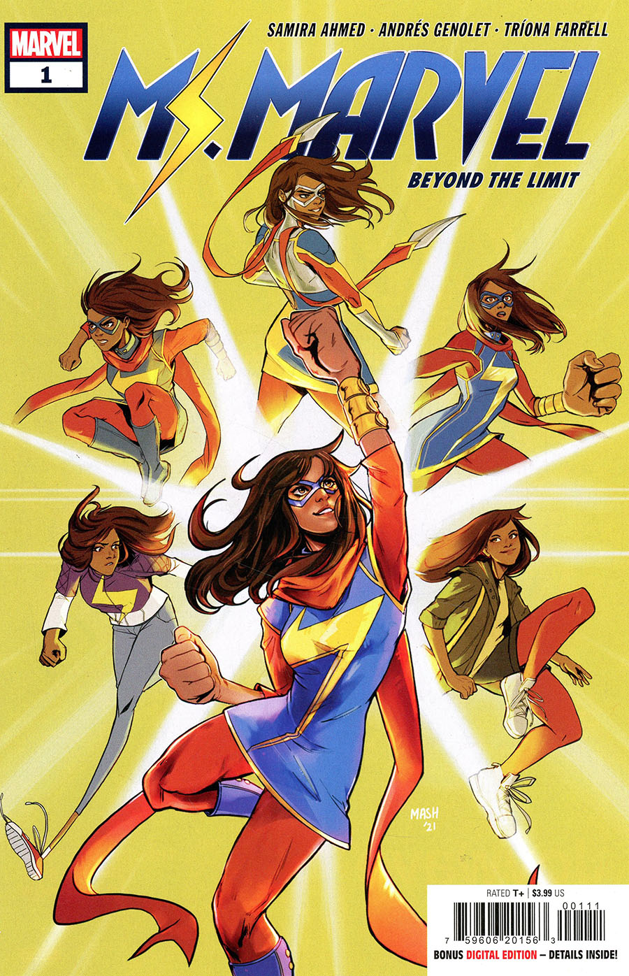 Ms Marvel Beyond The Limit #1 Cover A Regular Mashal Ahmed Cover