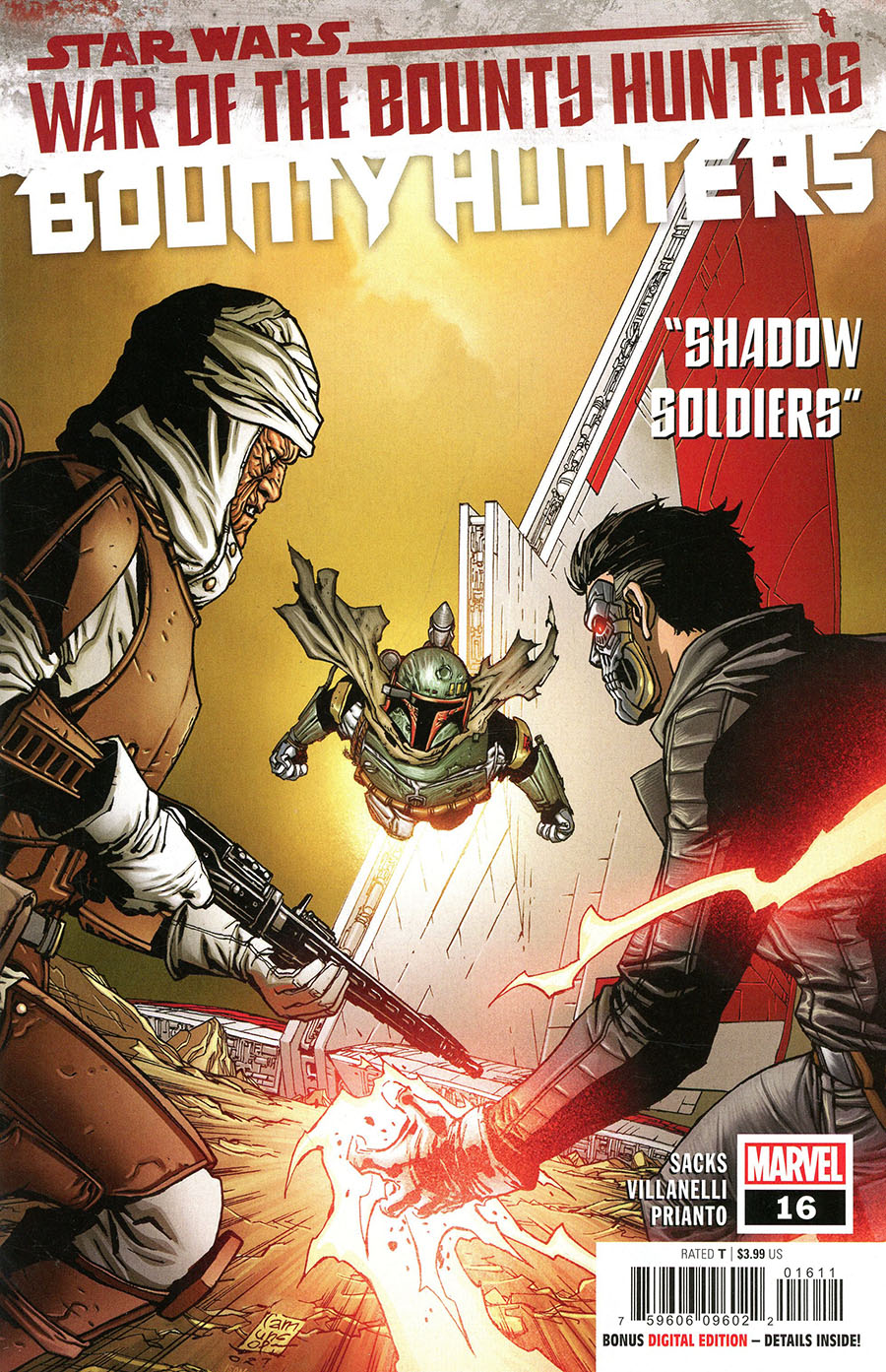 Star Wars Bounty Hunters #16 Cover A Regular Giuseppe Camuncoli Cover (War Of The Bounty Hunters Tie-In)