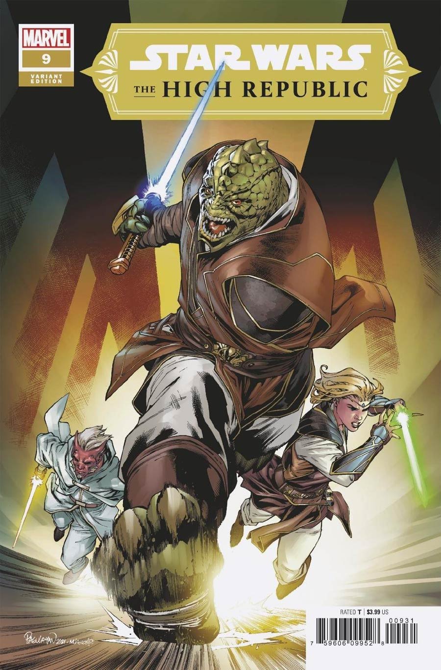 Star Wars The High Republic #9 Cover B Variant Carlo Pagulayan Cover