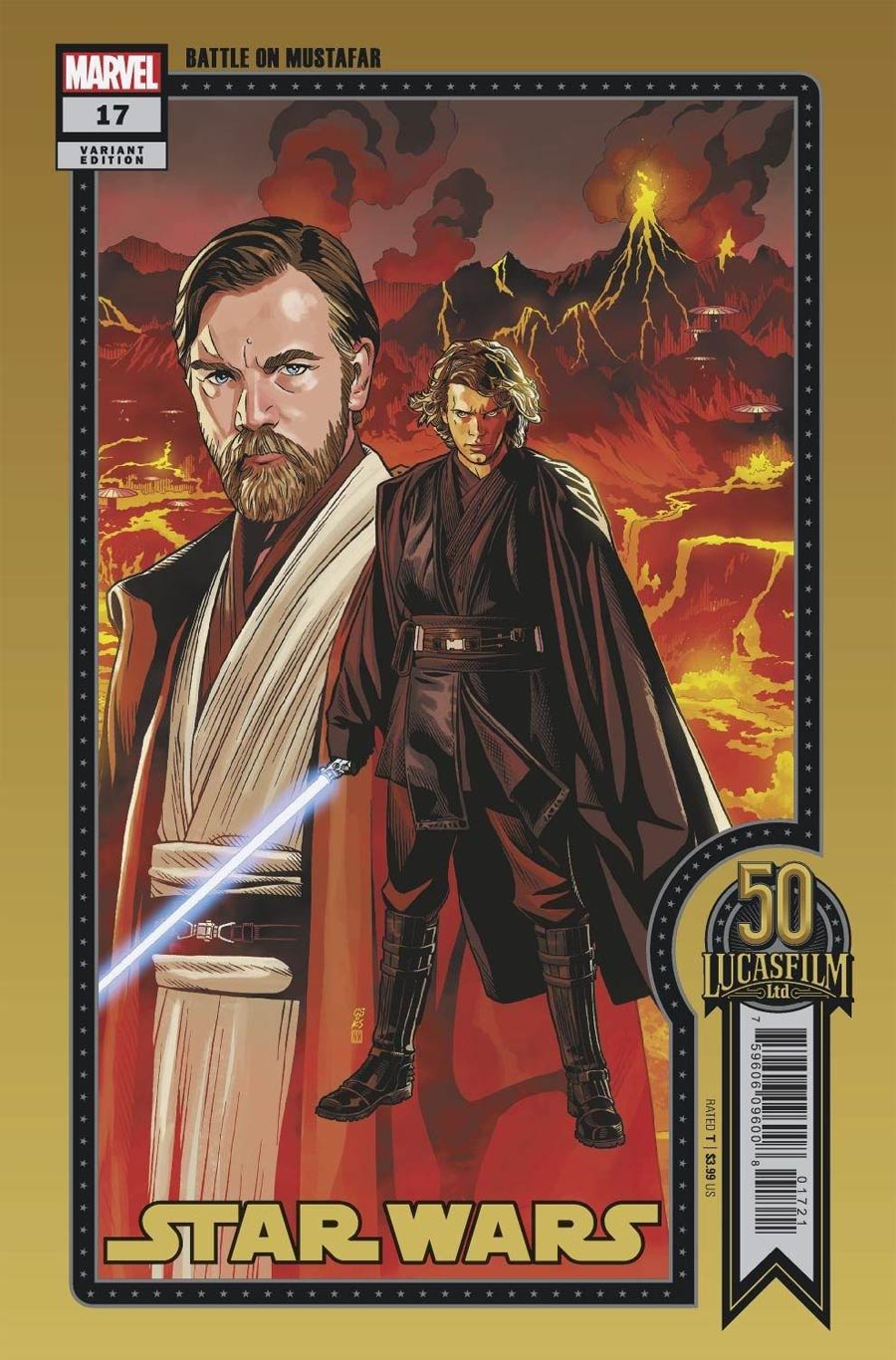 Star Wars Vol 5 #17 Cover C Variant Chris Sprouse LucasFilm 50th Anniversary Cover (War Of The Bounty Hunters Tie-In)