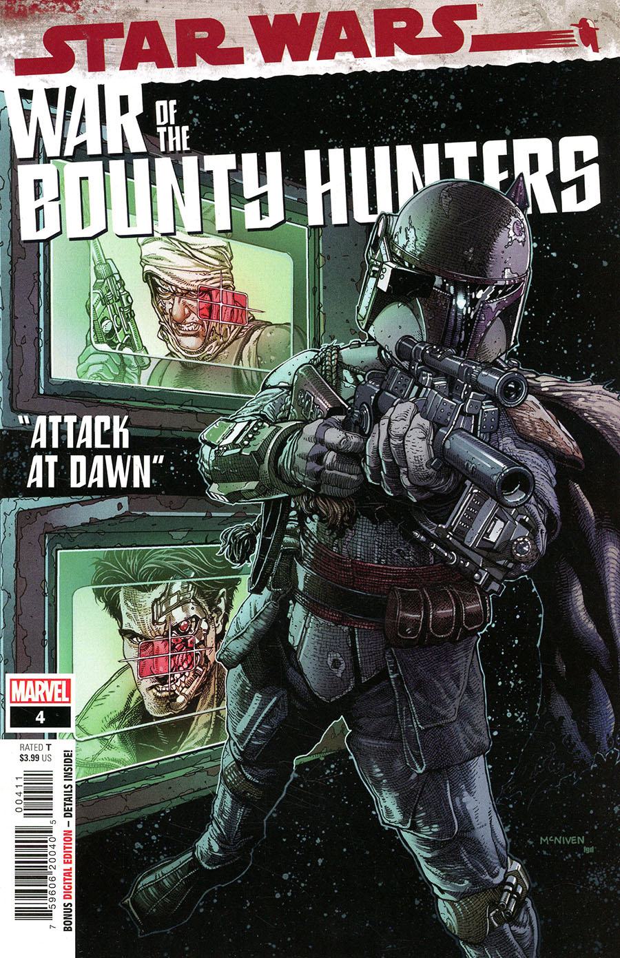 Star Wars War Of The Bounty Hunters #4 Cover A Regular Steve McNiven Cover
