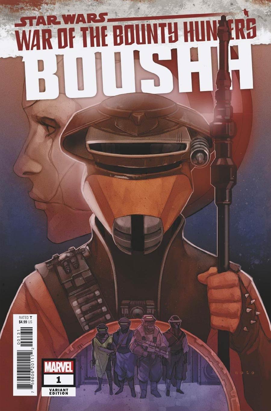 Star Wars War Of The Bounty Hunters Boushh #1 (One Shot) Cover C Variant Phil Noto Cover