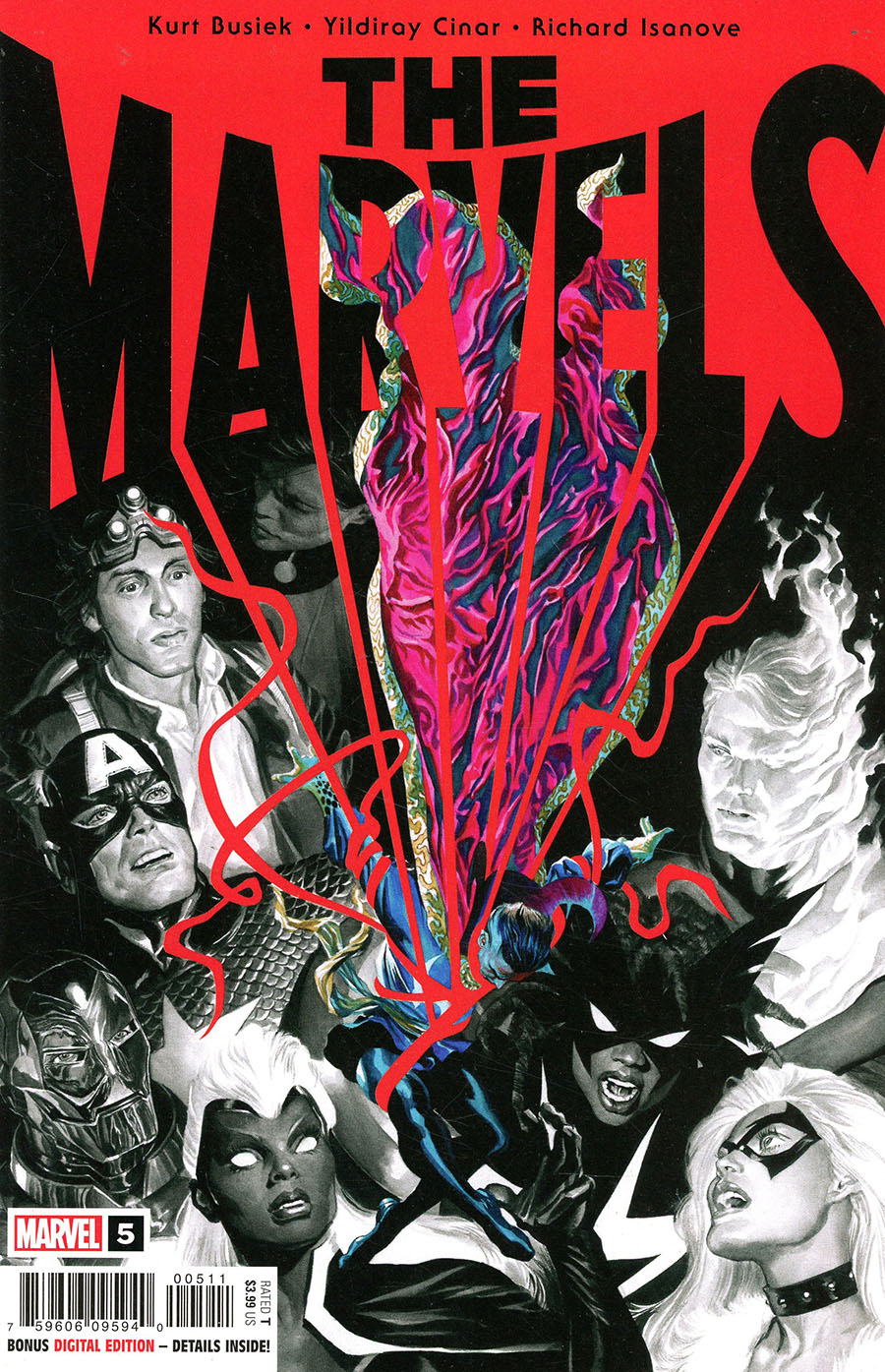 The Marvels #5 Cover A Regular Alex Ross Cover