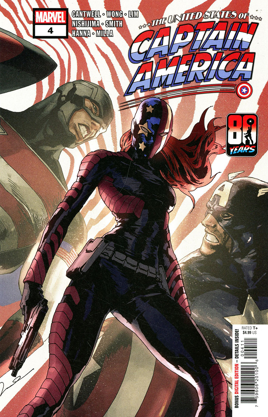 United States Of Captain America #4 Cover A Regular Gerald Parel Cover