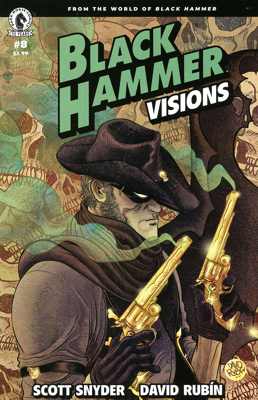 Black Hammer Visions #8 Cover A Regular David Rubin Cover