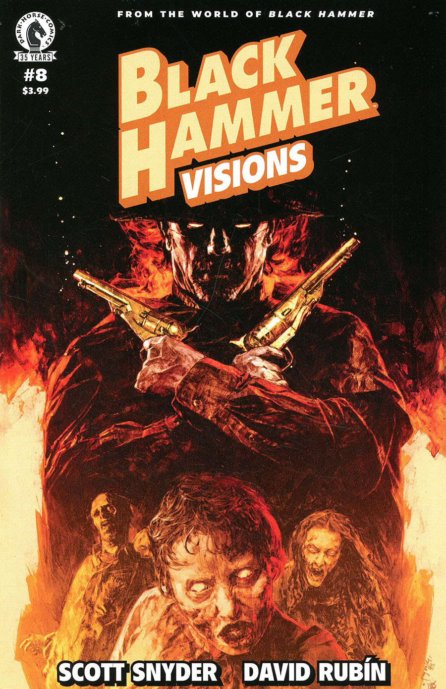 Black Hammer Visions #8 Cover B Variant Patric Reynolds & Luis NCT Cover