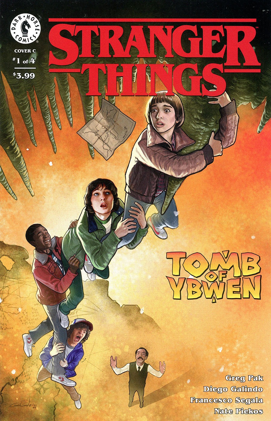 Stranger Things Tomb Of Ybwen #1 Cover C Variant Diego Galindo Cover