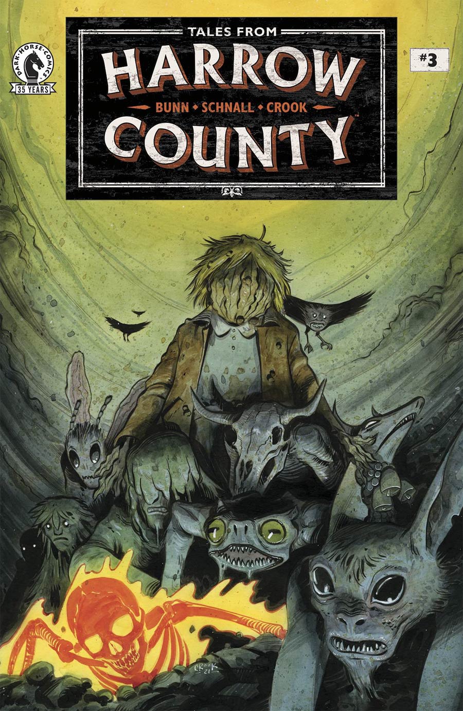 Tales From Harrow County Fair Folk #3 Cover B Variant Tyler Crook Cover