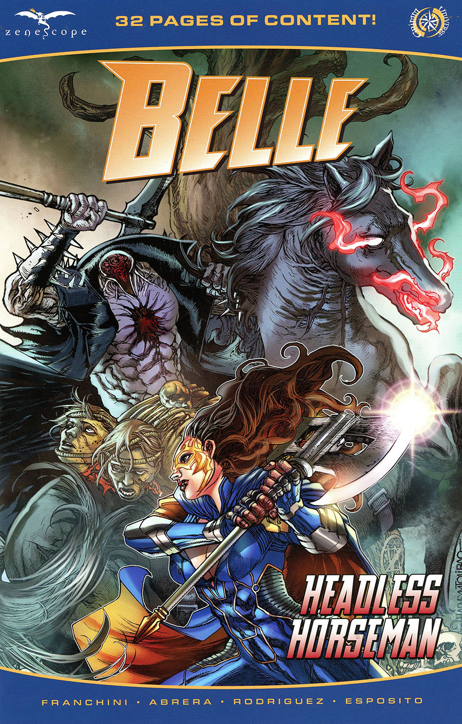 Grimm Fairy Tales Presents Belle Headless Horseman #1 (One Shot) Cover B Harvey Tolibao