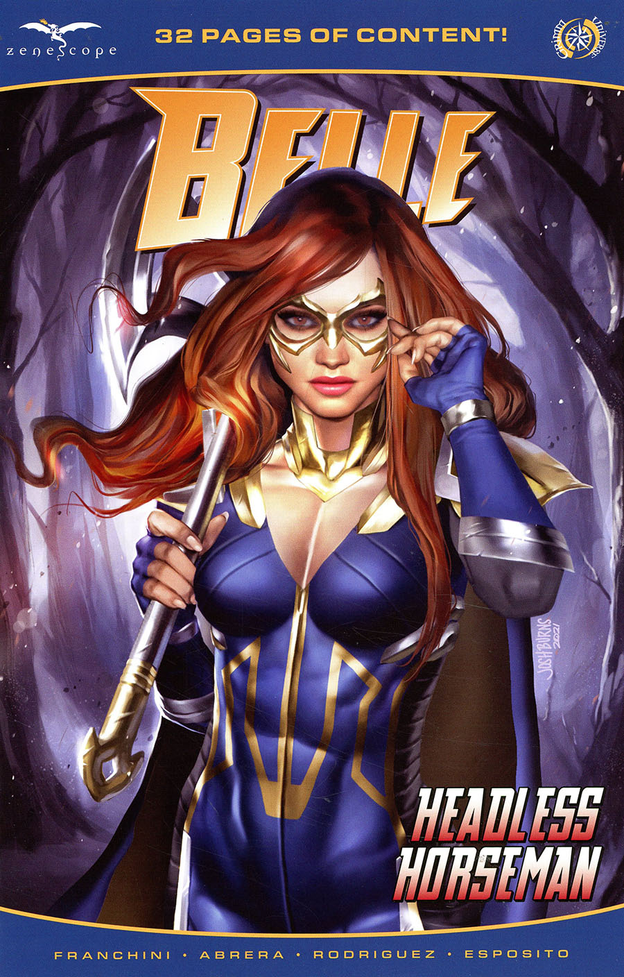 Grimm Fairy Tales Presents Belle Headless Horseman #1 (One Shot) Cover C Josh Burns