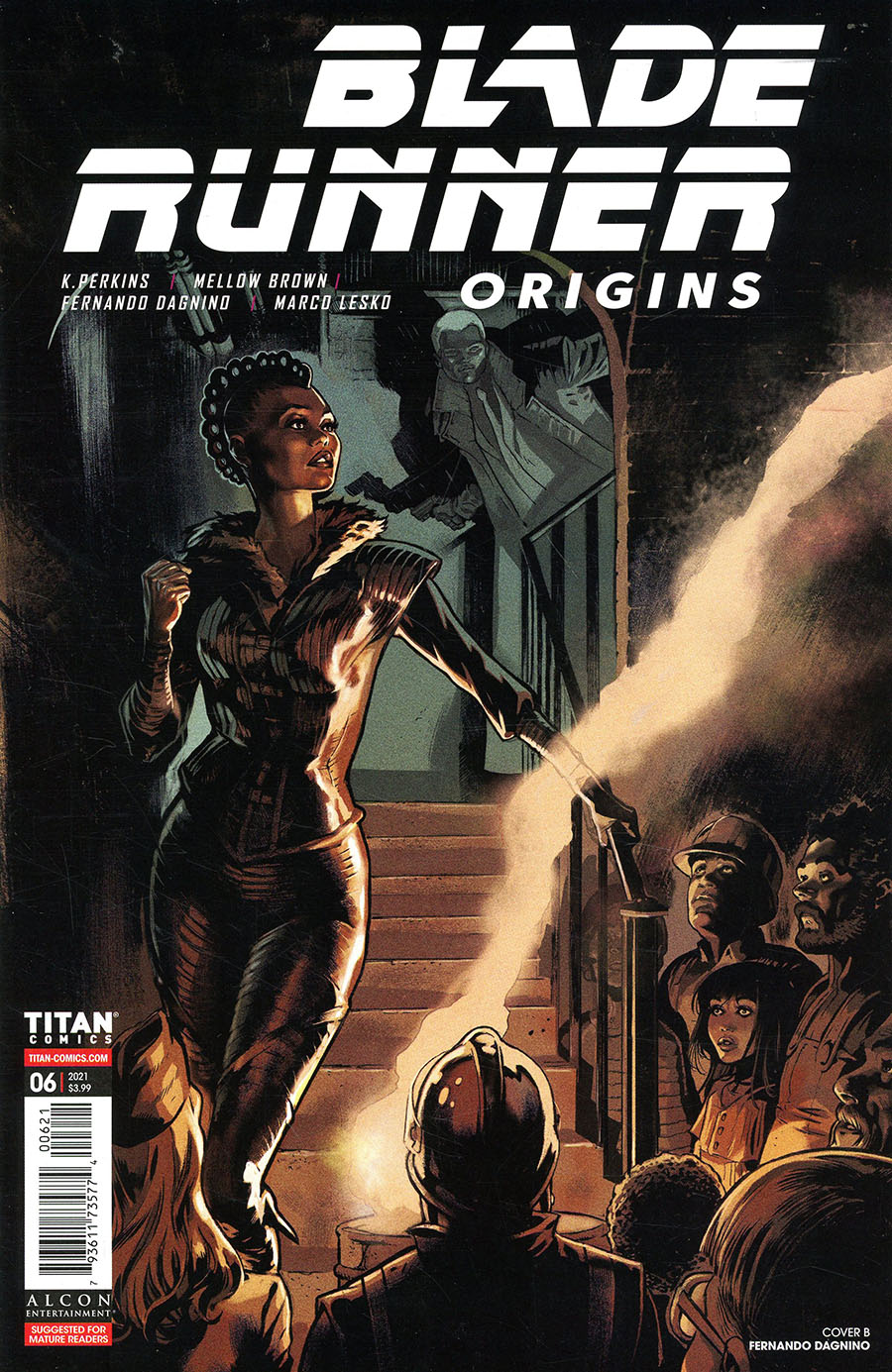 Blade Runner Origins #6 Cover B Variant Fernando Dagnino Cover