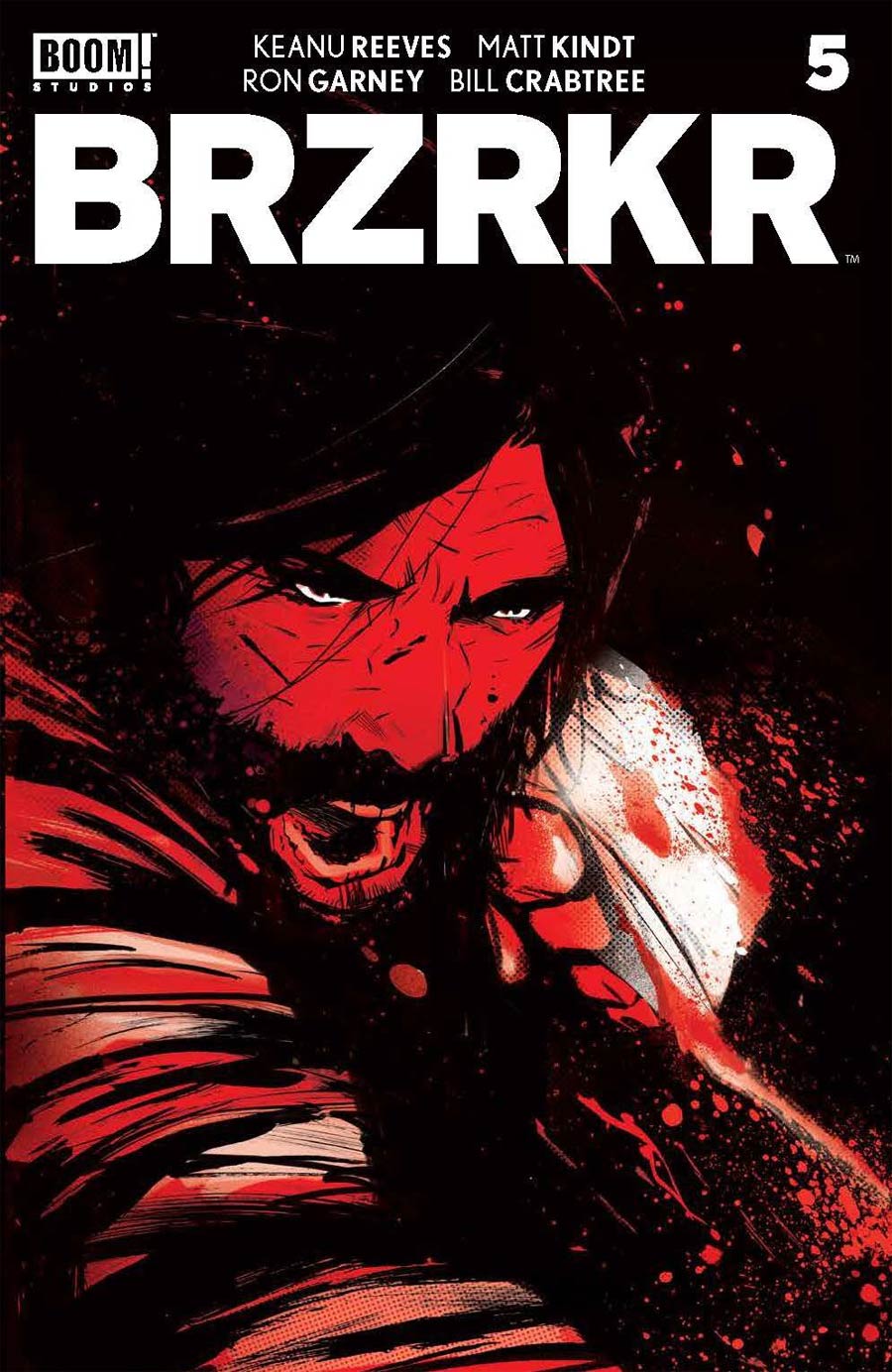 BRZRKR (Berzerker) #5 Cover A Regular Lee Garbett Cover