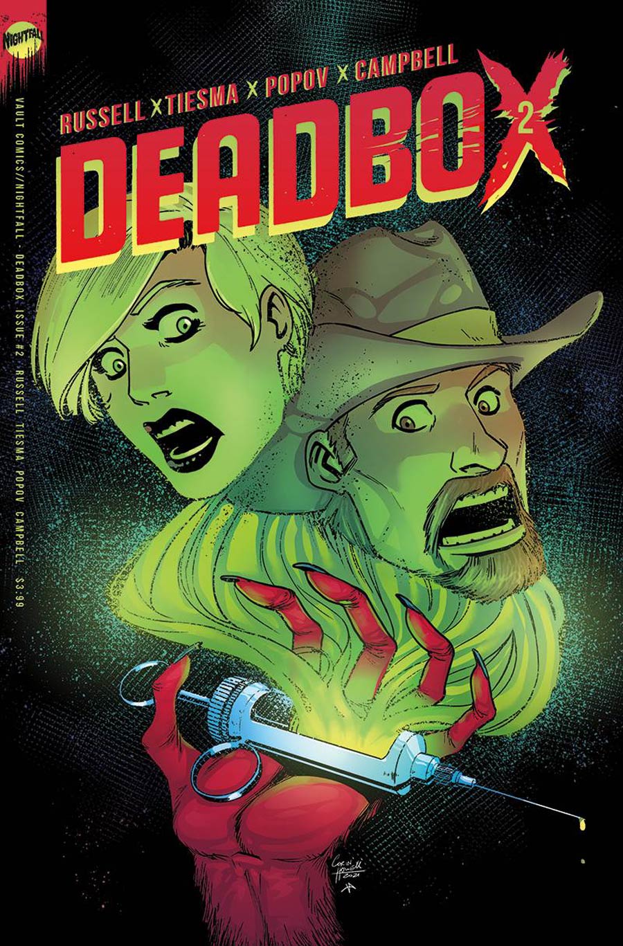 Deadbox #2 Cover B Variant Corin Howell Cover