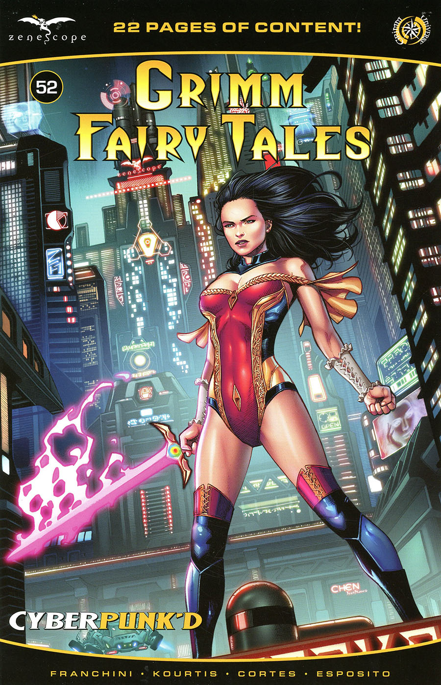 Grimm Fairy Tales Vol 2 #52 Cover A Sean Chen