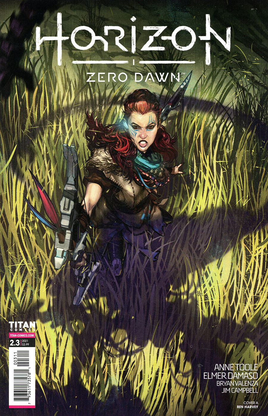 Horizon Zero Dawn Liberation #3 Cover A Regular Ben Harvey Cover