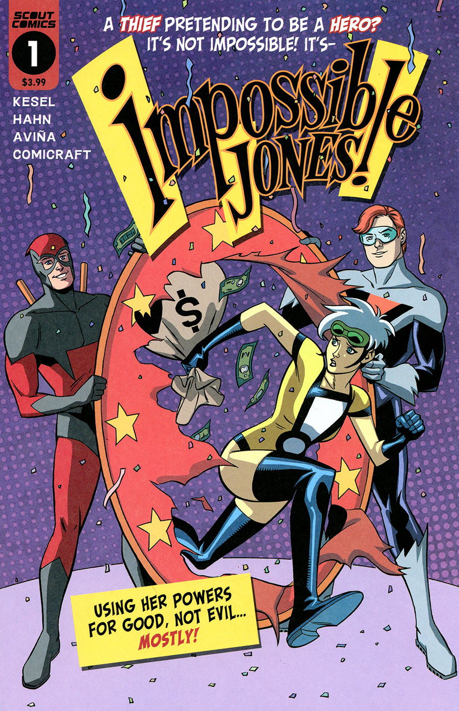 Impossible Jones #1 Cover A Regular David Hahn & Karl Kesel Cover